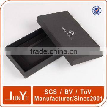 plain color paper box with custom logo printing