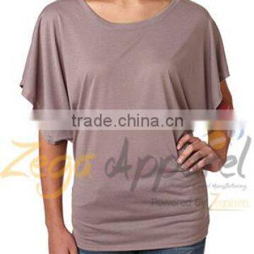 Zegaapparel 2014 fashion black plain DRAPED FLOWY DRESS