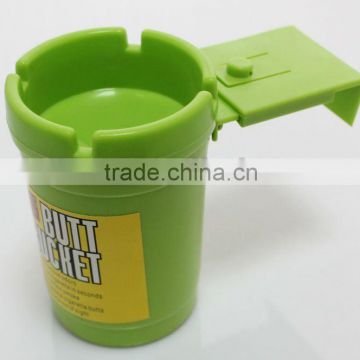 Extinguishing Butt Bucket with Adjustable Hanger