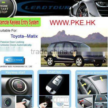 Push Car Start and Stop Button System RFID Keyless Entry Remote Engine Start for Toyota Matrix