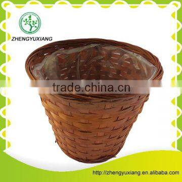 Beautiful shape lining flower basket