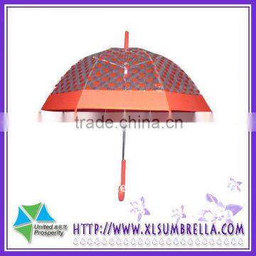 19''Plastic Manual pvc Advertising poe umbrella