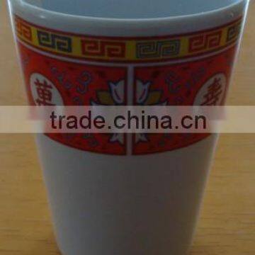 Melamine nice design promotional plastic cups