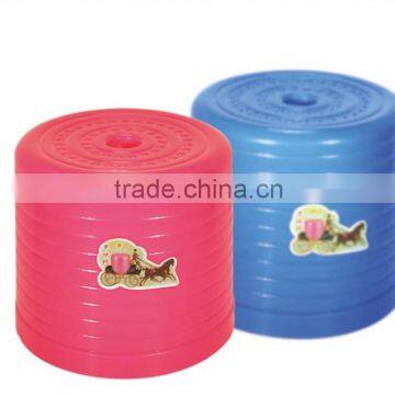 Cheap Stackable Round Plastic Stool For Child