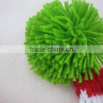 Hand Crochet Baby Hats Wholesale Order Christmas Long Tail Cap Processing and Manufacturing photo-6