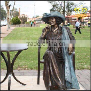 European Figure Statue Hotel Plaza Large Figure Bronze Sculpture Decoration photo-6