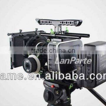 Lanparte Camera DSLR Rig Shoulder Support with Battery, Matte box & Follow Focus