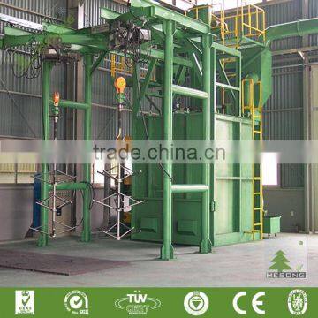 Qingdao Supply Low Price Single Hanger Type Shot Blasting Machine/Shot Blasting Q376