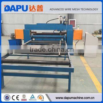 Pressure welded steel grating machine