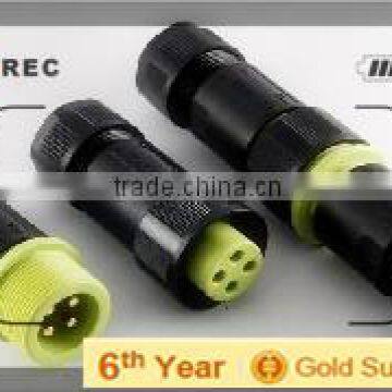 IP68 Waterproof electrical soldering connectors 4pin 125V 15A screwless