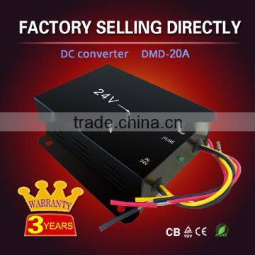 DC-DC Converter DC 24V to 12V 20A Boost Step-up Car Power Module Waterproof converter