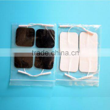 Pigtail non-woven fabric adhesive tens ems electrode pad (4pcs/pack)