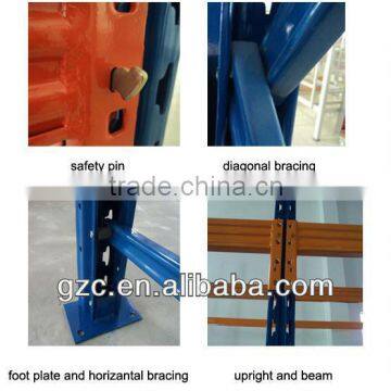 Warehouse Storage Cold Rolled Selective Adjustable Beam Pallet Steel Rack