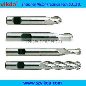 VIKDA-- be sure of quality 2/3/4F round nose end mill cutters