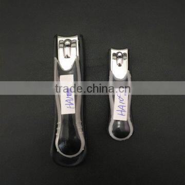 Most popular carbon steel nail clipper set with two sizes