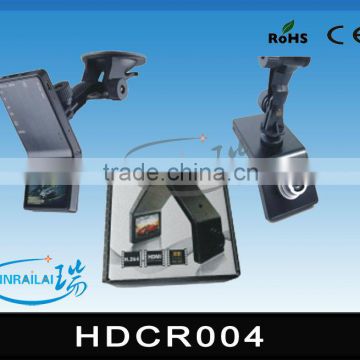 HD1080i 2.4" LCD wide angle 90 degree car video recorder HDCR004