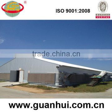 Welding H section steel prefabricated custom shed