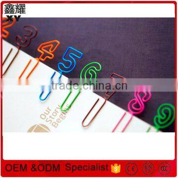 Colorful Number Shapes Clip Cheap Stationery Yes Shape Paper Clips photo-3