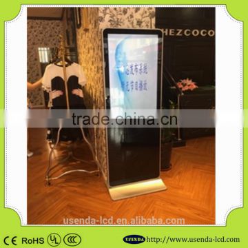 IR interactive multimedia kiosk multi touch lcd advertising display