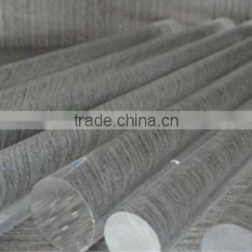 clear fused quartz glass round rod, clear silica quartz glass rod