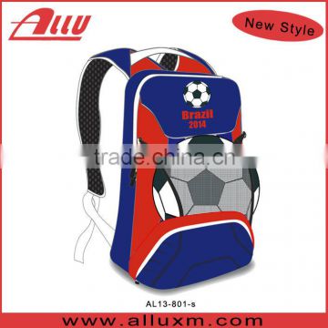 2014 Brazil World Cup Football fans backpack bag for UK