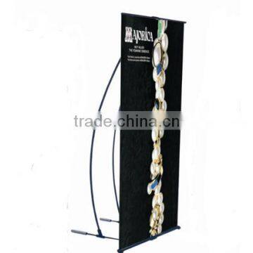 Big size double poles L banner with high quality and cheap price