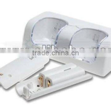 Charge Station Dock Rechargeable Battery for Wii Remote(Sofa shape)