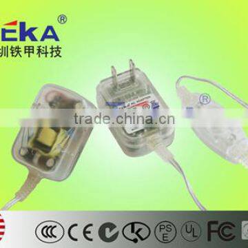 6W UL power adapter for led light