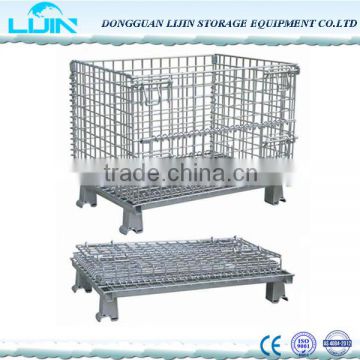 2016 Hot Sale Warehouse Wholesale Wire Mesh Steel Shipping Cage