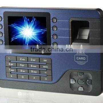 The Fingerprint Time Attendance Real Time Fingerprint Picture 3.5" TFT Display and Support TCP/IP, USB Memory Disk, USB Cable photo-3