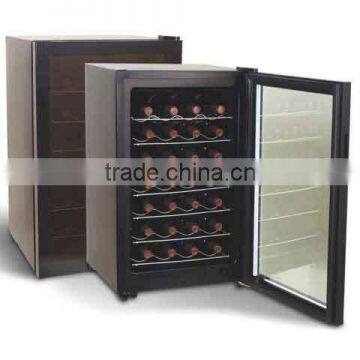 Wine Showcase Wine Mirror Glass Thermoelectric Fridge, frost-free fridge