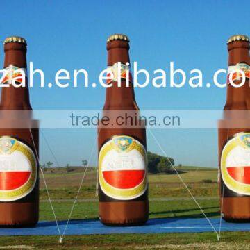Giant Inflatable Beer Bottle Model for Advertising Decoration