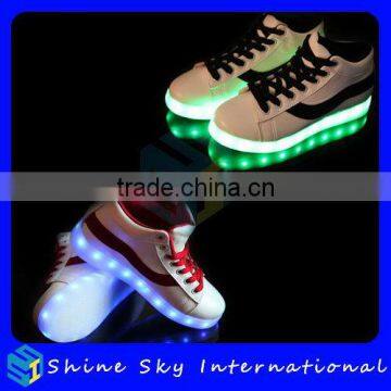 Design Latest Led El Shoes Lace