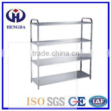 a certain height of stainless steel material shelf