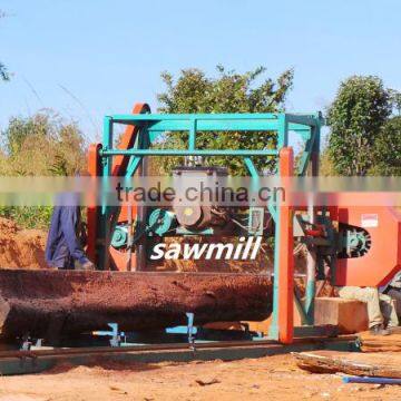 Diesel Engine Wood Sawmill Band Saw Machine photo-3