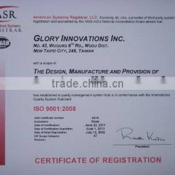 ASR ISO Certifica Taiwan