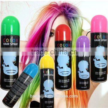 brands hair spray colour