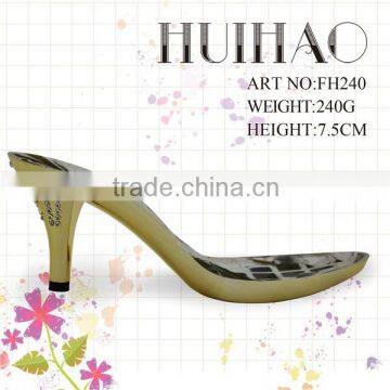 fashional ABS high heel shoe sole,shoes part factory directly