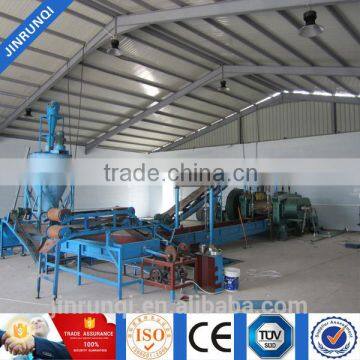 Good Quality Double Roller Bearing Type Tyre Rubber Powder Production Line photo-4