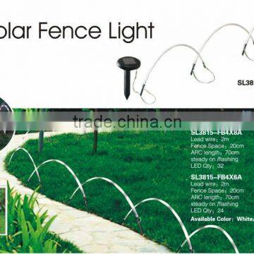 Solar Fence Light