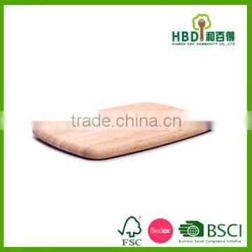 Hot selling wooden pizza shaped cutting board bamboo cheese chopping board