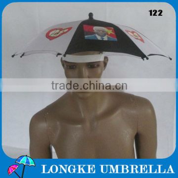 cheap creative samll size football hat umbrella