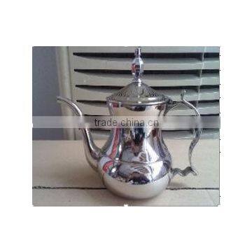 Highly Polished Stainless Steel Tea Pot set Arabic