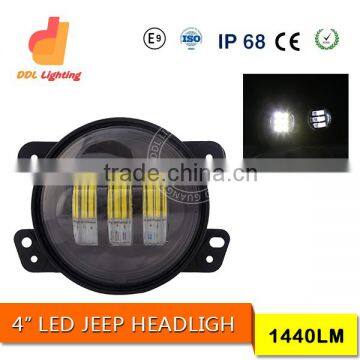 Hot sale 4 inch LED Headlight for Jeep Wrangler LED Headlight without halo