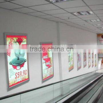 Singapore Carrefour food order manu use led wall light box