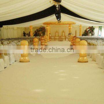 Roman Pillars Crystal Wedding Mandap/pagoda Carving for Wedding