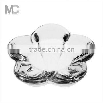 Flower Shaped Decorative Votive Tealight Glass Candle Holder