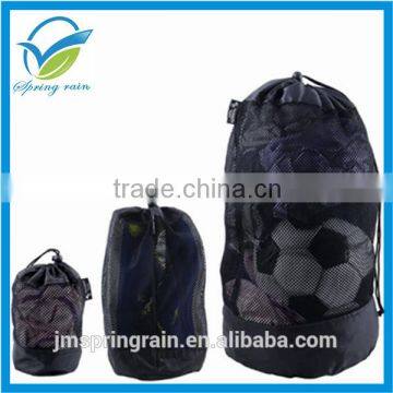 Sports Polyester Mesh Bag with drawstring