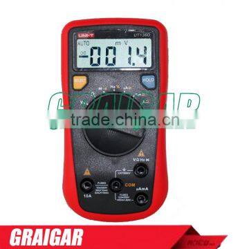 UNI-T UT136D Handheld Auto-ranging Digital Multimeters Data Hold LCR Meter AC DC Frequency Resistance Automatic Range Multimeter