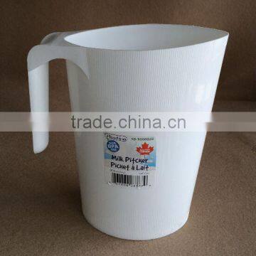 Plastic milk pitcher with handle 1.3L milk jug Juice jug #TG20540